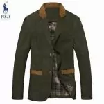 veste polo hommes nouveau pas cher style tirette mode vert vcb